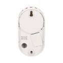 DZWONEK ELEKTRONICZNY DWUTONOWY 230V, BIAŁY
