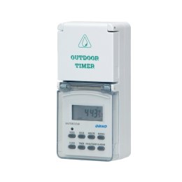 ELEKTRONICZNY  PROGRAMATOR CZASOWY, 8  PROGRAMÓW, IP44