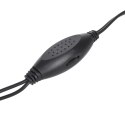 GŁOŚNIKI KOM PUTEROWE 6W USB MINIJACK BLACK AUDIOCORE AC835 LED