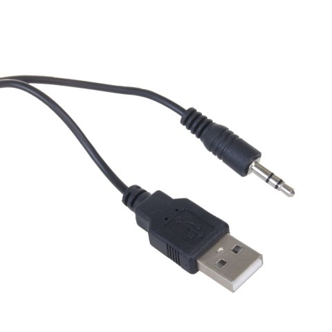 GŁOŚNIKI KOM PUTEROWE 6W USB MINIJACK BLACK AUDIOCORE AC835 LED GŁOŚNIKI KOM PUTEROWE 6W USB MINIJACK BLACK AUDIOCORE AC835 LED