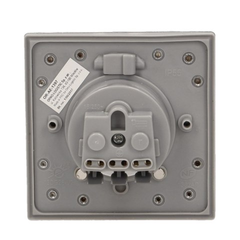 HERMETYCZNE GNIAZDO ELEKTRYCZNE, IP55 STAL NIERDZEWNA HERMETYCZNE GNIAZDO ELEKTRYCZNE, IP55 STAL NIERDZEWNA