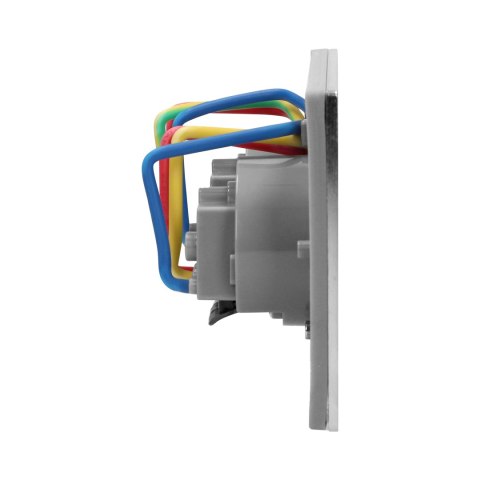 HERMETYCZNE GNIAZDO ELEKTRYCZNE PODWÓJNE, IP55 STAL NIERDZEWNA HERMETYCZNE GNIAZDO ELEKTRYCZNE PODWÓJNE, IP55 STAL NIERDZEWNA