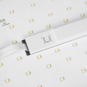 LAM PA LED MACLEAN , NUMER DOMU, Z CZUJNIKIEM ZMIERZCHOWYM, BIAŁA, 12W, IP65, BARWA NEUTRALNA (4000K), 950LM, MCE292 W