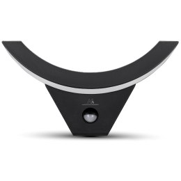 LAM PA LED Z CZUJNIKIEM RUCHU MACLEAN, CZUJNIK RUCHU NA  PODCZERWIEŃ, KOLOR CZARNY, 10W, IP54, 800LM, MCE290 B