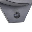 LAM PA LED Z CZUJNIKIEM RUCHU MACLEAN, CZUJNIK RUCHU NA  PODCZERWIEŃ, KOLOR SZARY, 10W, IP54, 800LM, MCE290 GR