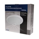TERRAL,  PLAFON OŚWIETLENIOWY Z CZUJNIKIEM RUCHU 360ST, 2x40W, E27, IP20, SZKŁO MATOWE