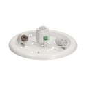 TERRAL,  PLAFON OŚWIETLENIOWY Z CZUJNIKIEM RUCHU 360ST, 2x40W, E27, IP20, SZKŁO MATOWE