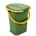 TOALETA TURYSTYCZNA GREENBLUE GB320GO CIEMNOZIELONO- POMARAŃCZOWA