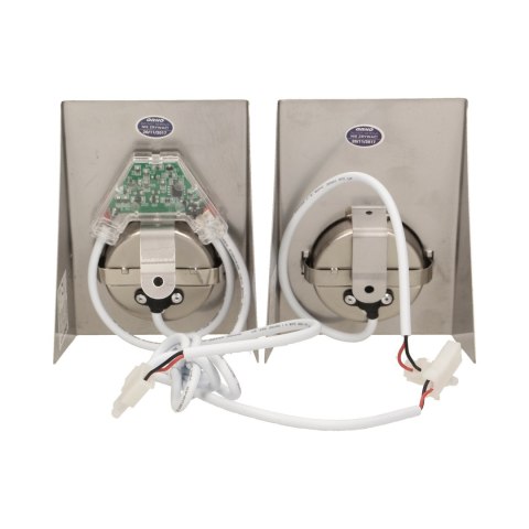 ZESTAW O PRAW PODSZAFKOWYCH LED 2,5W, 180LM, 4000K, Z WYŁĄCZNIKIEM BEZDOTYKOWYM, INOX ZESTAW O PRAW PODSZAFKOWYCH LED 2,5W, 180LM, 4000K, Z WYŁĄCZNIKIEM BEZDOTYKOWYM, INOX