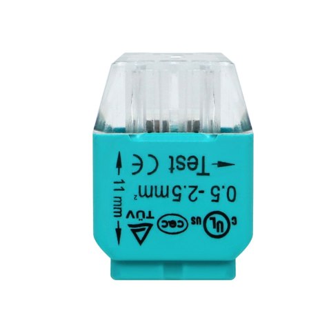 ZŁĄCZKA INSTALACYJNA WCISKANA 4- PRZEWODOWA; DWURZĘDOWA; NA DRUT 0,75-2,5MM?; IEC 300V/24A; 10 SZT. ZŁĄCZKA INSTALACYJNA WCISKANA 4- PRZEWODOWA; DWURZĘDOWA; NA DRUT 0,75-2,5MM?; IEC 300V/24A; 10 SZT.