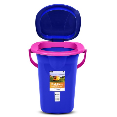 TOALETA TURYSTYCZNA GREENBLUE GB320BR GRANATOWO-RÓŻOWA TOALETA TURYSTYCZNA GREENBLUE GB320BR GRANATOWO-RÓŻOWA
