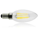 ŻARÓWKA MACLEAN, FILAMENTOWA LED E14, 6W, 230V, WW CIE PŁA BIAŁA 3000K, 806LM, RETRO EDISON OZDOBNA ŚWIECZKA C35, MCE286
