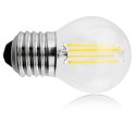 ŻARÓWKA MACLEAN, FILAMENTOWA LED E27, 4W, 230V, WW CIE PŁA BIAŁA 3000K, 400LM, RETRO EDISON OZDOBNA G45, MCE283