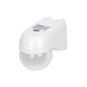 CZUJNIK RUCHU 220ST. 1200W, IP44, 3 RODZAJE MONTAŻU, BIAŁY