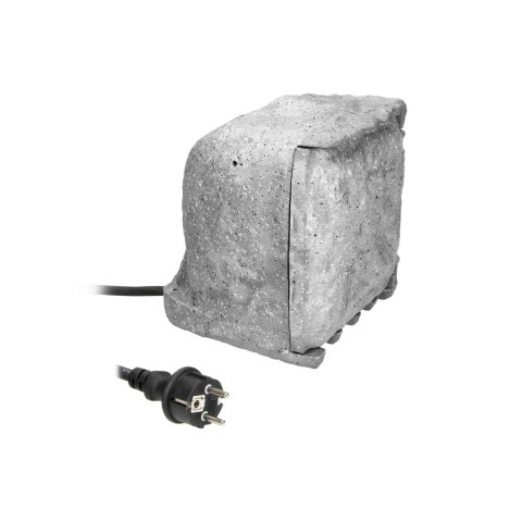 GNIAZDO OGRODOWE KAMIEŃ, 4x2P+Z (SCHUKO), KABEL GUMOWY H07RN-F 3x1,5MM?, 3M, 2 TRYBY PRACY: AUTOMATYCZNY (MAx.1100W)/RĘCZNY (MAx GNIAZDO OGRODOWE KAMIEŃ, 4x2P+Z (SCHUKO), KABEL GUMOWY H07RN-F 3x1,5MM?, 3M, 2 TRYBY PRACY: AUTOMATYCZNY (MAx.1100W)/RĘCZNY (MAx