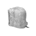 GNIAZDO OGRODOWE KAMIEŃ, 4x2P+Z (SCHUKO), KABEL GUMOWY H07RN-F 3x1,5MM?, 3M, 2 TRYBY  PRACY: AUTOMATYCZNY (MAx.1100W)/RĘCZNY (MAx