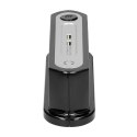 LISTWA ZASILAJĄCA NABIURKOWA Z WYŁĄCZNIKIEM 3x2P+Z(SCHUKO), ŁADOWARKA 2xUSB 2.4A, OGRANICZNIK  PRZE PIĘĆ TYP 3, KABEL H05VV-F 3x1,