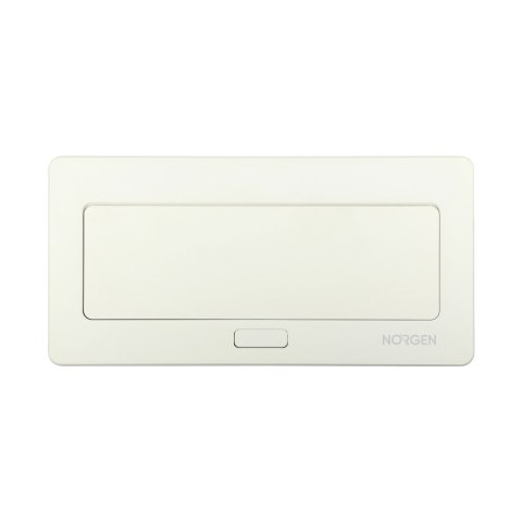 NOEN KASETA MEBLOWA W PUSZCZANA W BLAT ZE ZINTEGROWANĄ RAMKĄ PCV NA GNIAZDA MODUŁOWE 3 x 45x45MM LUB 6 x 22,5x45MM, PRZEWÓD 1,5M, NOEN KASETA MEBLOWA W PUSZCZANA W BLAT ZE ZINTEGROWANĄ RAMKĄ PCV NA GNIAZDA MODUŁOWE 3 x 45x45MM LUB 6 x 22,5x45MM, PRZEWÓD 1,5M,