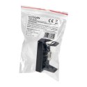 NOEN USB DATA, GNIAZDO MODUŁOWE 22,5x45MM USB DATA 2.0,  PINY, CZARNE