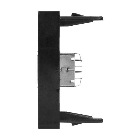 NOEN USB DATA, GNIAZDO MODUŁOWE 22,5x45MM USB DATA 2.0, PINY, CZARNE NOEN USB DATA, GNIAZDO MODUŁOWE 22,5x45MM USB DATA 2.0, PINY, CZARNE