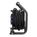 PRZEDŁUŻACZ BĘBNOWY  PROFESJONALNY IP44, 4 GNIAZDA 2P+Z (SCHUKO), KABEL GUMOWY OLEJOOD PORNY, H07RN-F 3x2,5MM2, DŁUGOŚĆ 20M, UNIKA