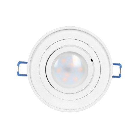 SORMUS R RAMKA DEKORACYJNA O PRAWY PUNKTOWEJ, MR16/GU10 MAx 50W, REGULOWANA, KOŁO, BIAŁA SORMUS R RAMKA DEKORACYJNA O PRAWY PUNKTOWEJ, MR16/GU10 MAx 50W, REGULOWANA, KOŁO, BIAŁA