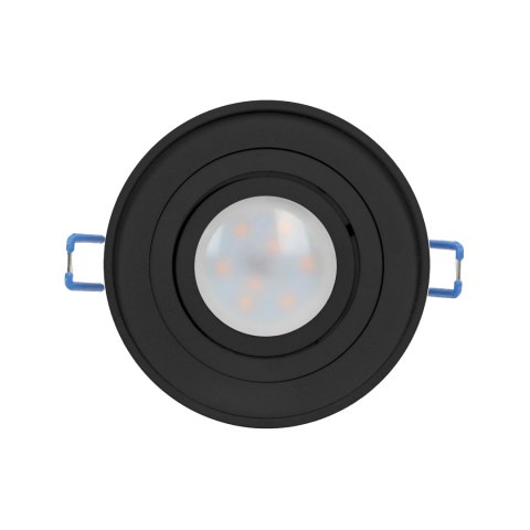 SORMUS R RAMKA DEKORACYJNA O PRAWY PUNKTOWEJ, MR16/GU10 MAx 50W, REGULOWANA, KOŁO, CZARNA SORMUS R RAMKA DEKORACYJNA O PRAWY PUNKTOWEJ, MR16/GU10 MAx 50W, REGULOWANA, KOŁO, CZARNA