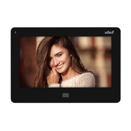 WIDEO MONITOR BEZSŁUCHAWKOWY, KOLOROWY, LCD 7?, DO ZASTOSOWANIA W SYSTEMACH VIBELL, DOTYKOWY EKRAN, MODUŁ  PAMIĘCI, GNIAZDO NA K