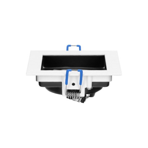 YOP RAMKA DEKORACYJNA O PRAWY PUNKTOWEJ, MR16/GU10 MAx 50W, REGULOWANA BIAŁA+CZARNA YOP RAMKA DEKORACYJNA O PRAWY PUNKTOWEJ, MR16/GU10 MAx 50W, REGULOWANA BIAŁA+CZARNA
