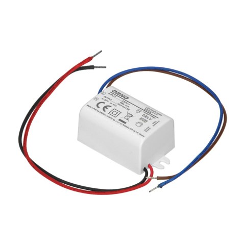 ZASILACZ MINI DO LED DO PUSZKI 12VDC 6W, IP20, 55/29,5/22MM ZASILACZ MINI DO LED DO PUSZKI 12VDC 6W, IP20, 55/29,5/22MM