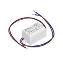 ZASILACZ MINI DO LED DO  PUSZKI 12VDC 6W, IP20, 55/29,5/22MM