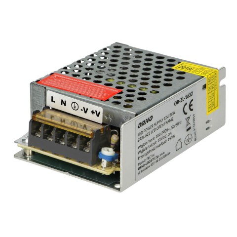 ZASILACZ O PEN FRAME 12VDC 35W, IP20 ZASILACZ O PEN FRAME 12VDC 35W, IP20