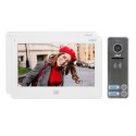 ZESTAW WIDEODOMOFONOWY 2-RODZINNY, BEZSŁUCHAWKOWY KOLOR, LCD 7", DOTYKOWY, MENU OSD, PAMIĘĆ, GNIAZDO NA KARTĘ SD, DVR, STEROWANI ZESTAW WIDEODOMOFONOWY 2-RODZINNY, BEZSŁUCHAWKOWY KOLOR, LCD 7", DOTYKOWY, MENU OSD, PAMIĘĆ, GNIAZDO NA KARTĘ SD, DVR, STEROWANI