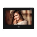ZESTAW WIDEODOMOFONOWY 4-RODZINNY, BEZSŁUCHAWKOWY KOLOR, LCD 7", DOTYKOWY, MENU OSD,  PAMIĘĆ, GNIAZDO NA KARTĘ SD, DVR, STEROWANI