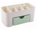 AG605B ORGANIZER NA KOSMETYKI BIEL - ZIEL