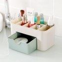 AG605B ORGANIZER NA KOSMETYKI BIEL - ZIEL