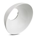 KLOSZ MACLEAN, ODBŁYŚNIK, DO MAGAZYNOWYCH ŻARÓWEK LED 40W, CW, MATERIAŁ: PC, MCE416