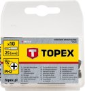 KOŃCÓWKI WKRĘTAKOWE PH2 x 25 MM, 10 SZT.