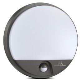 LAM PA LED Z CZUJNIKIEM RUCHU MACLEAN ,NA  PODCZERWIEŃ, KOLOR SZARY, 15W, IP54, 1100LM, MCE291 GR