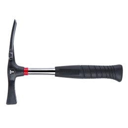 MŁOTEK MURARSKI 600 G, TRZONEK METALOWY, HARTOWANY