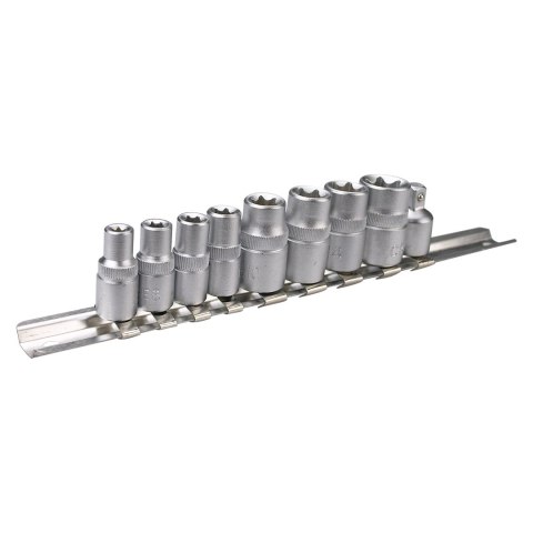 NASADKI TORx 1/4", 3/8", ZESTAW 9 SZT. NASADKI TORx 1/4", 3/8", ZESTAW 9 SZT.