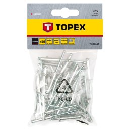 NITY ALUMINIOWE 4.0 x 10 MM, 50 SZT.