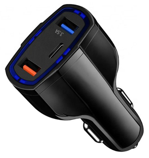 PLS34E ŁADOWARKA SAM. qC 3.0 TY P-C 2xUSB PLS34E ŁADOWARKA SAM. qC 3.0 TY P-C 2xUSB