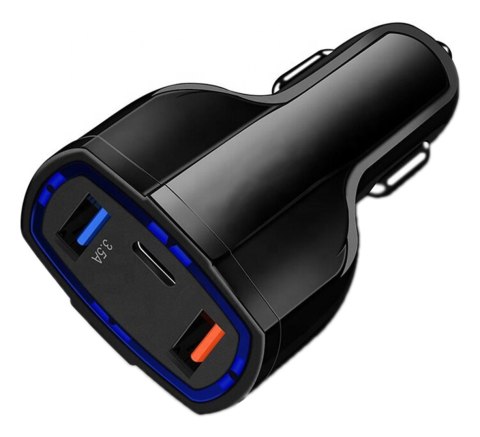 PLS34E ŁADOWARKA SAM. qC 3.0 TY P-C 2xUSB PLS34E ŁADOWARKA SAM. qC 3.0 TY P-C 2xUSB