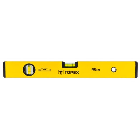 POZIOMNICA ALUMINIOWA TY P 500, 40 CM, 2 LIBELLE POZIOMNICA ALUMINIOWA TY P 500, 40 CM, 2 LIBELLE