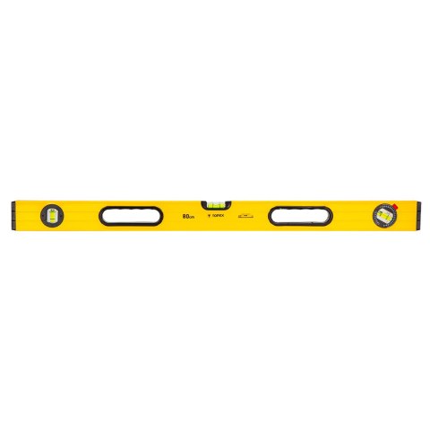 POZIOMNICA ALUMINIOWA TY P 600, 80 CM, 3 LIBELLE