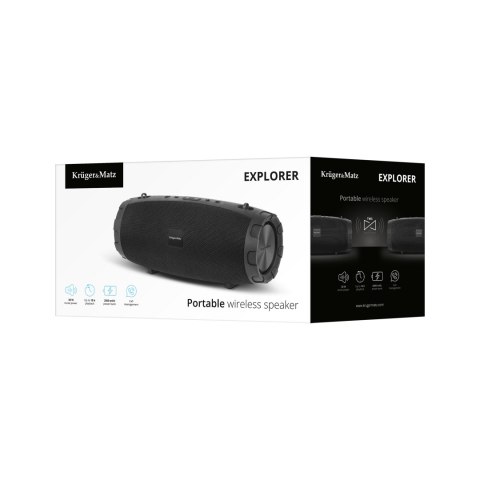 PRZENOŚNY GŁOŚNIK BLUETOOTH KRUGER&MATZ Ex PLORER PRZENOŚNY GŁOŚNIK BLUETOOTH KRUGER&MATZ Ex PLORER