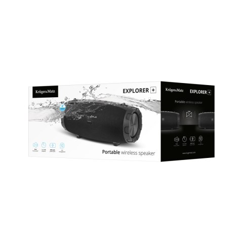 PRZENOŚNY GŁOŚNIK BLUETOOTH KRUGER&MATZ Ex PLORER+ PRZENOŚNY GŁOŚNIK BLUETOOTH KRUGER&MATZ Ex PLORER+