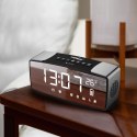 RADIOBUDZIK BLUETOOTH GREENBLUE, FM, AUx-IN, 6W, TEM PERATURA, ALARM, ZEGAR, AKUMULATOR 2200MAH, GB200