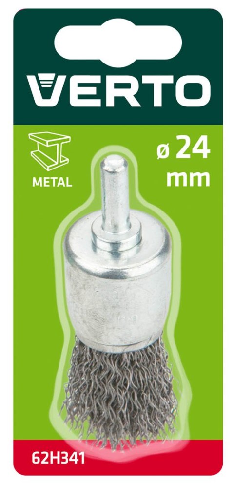 SZCZOTKA DRUCIANA PĘDZELKOWA Z TRZ PIENIEM 24 MM SZCZOTKA DRUCIANA PĘDZELKOWA Z TRZ PIENIEM 24 MM